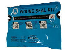 Safeguard Chest Wound Seal Kit Military EMT First Aid Emergency 6X8'' HHWSK02 picture