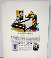 Vintage Provocative Print Ads (10) The Springs Cotton Mills - 1950 - Excellent picture