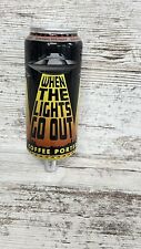 SUN KING BREWERY UFO LIGHTS OUT BEER PUB TAVERN BAR TAPPER TAP HANDLE BEER CAN picture