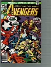 Avengers 153 Whizzer and Living Laser attack F/VF picture
