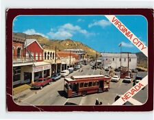 Postcard A View of C-Street About Midtown Virginia City Nevada USA picture
