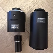 Olympus U-PMTVC adapter/ U-SPT/ PE 2.5X 125 microscope accessories picture