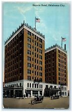 c1910 Skirvin Hotel Exterior Building Oklahoma City Oklahoma OK Vintage Postcard picture
