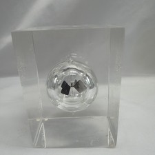 Vintage Crookes Radiometer Encased in Lucite Acrylic Optical Kinetic Paperweight picture