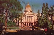 Sacramento CA California, State Capitol Building, Vintage Postcard picture