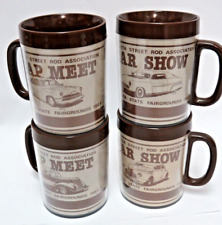 Lot of 4 Minnesota Street Rod Association 1981, 82, 83, & 84 Mugs picture