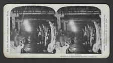 Dressing Beef Armour's Packing House Chicago Illinois Stereoscopic View P5 picture