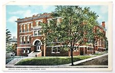 Postcard Cambridge OH Brown High School, Antique Vintage Souvenir 1924 PD DB picture