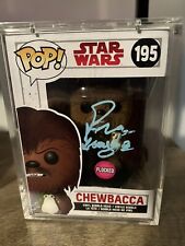 Peter Mayhew Signed Funko Pop Star Wars Chewbacca BECKETT COA picture