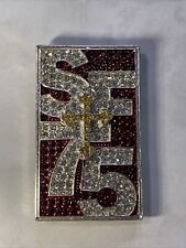 Vintage St. Francis High School Badge Pin Back Magnetic 1975 Costume Jewelry ￼ picture