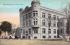 Lincoln NE Nebraska State Penitentiary NSP Prison Early 1900s Vtg Postcard B29 picture