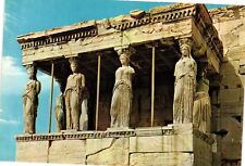 Vintage Postcard 4x6- The Caryatids, Athens picture