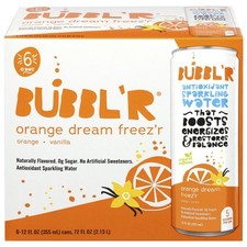 BUBBL'R® Antioxidant Sparkling Water - 6 Pack - Many Flavors picture