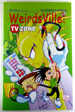 Blind Wolf WEIRDSVILLE TV ZONE (2001) #1 Signed by G.W. Fischer w/COA NM (9.4) picture