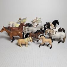 Lot Of 11 Schleich Horses Foals Colts Collectible Farm Animal Figurines Elves picture