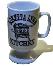 Loretta Lynn Coffee Mug Cup Kitchen Latte Tennessee Souvenir Pedestal Footed picture