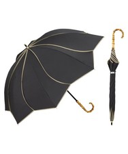 Wpc. Uvo (Ubo) Sun Umbrella, Long Umbrella, 8 Ribs, Floral Design, Heat Shieldi_ picture