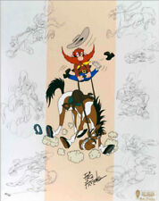 Warner Brothers-Ride Em Sam Limited Edition Cel Signed By Friz Freleng picture