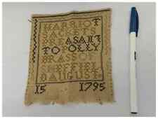 Antique 1795 Sampler A Present to Polly Brass of Sheffield picture