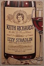 Keith Richards & The X-Pensive Winos w/ Izzy Stradlin and the Ju Ju Hounds sign picture