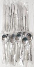 Lot of Vintage Eastern Airlines Cutlery 12 Spoons 12 Knives Silverware Utensils picture