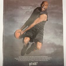 2007 Got Milk? PRINT AD Vince Carter Poster New Jersey Nets NBA Basketball Art picture