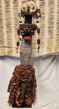 African Nambia Fertility Doll, 30" Tall picture