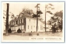 c1920's Hope Lodge View Whitemarsh Pennsylvania PA  RPPC Photo Postcard picture