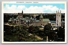 University. Vintage Toronto Postcard picture