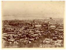 Canada, Montreal, from Mount Royal, Photo. Notman Vintage Print, Album Print picture