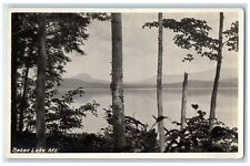 c1930's View Of Sebec Lake Maine ME RPPC Photo Unposted Vintage Postcard picture