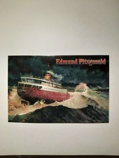 Edmund Fitzgerald Postcard Great Lakes Freighter Ship "Every Man Knew" picture