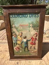Antique Diamond Dyes Cabinet Full Of Original Dyes. Excellent picture
