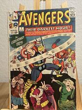 Avengers #7, KEY Battle App. w/ Loki, Odin, Enchantress, VG, Marvel Comics 1964 picture