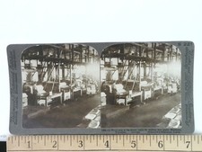 Wood Pulp Paper Making Stereoview Underwood & Underwood Marinette WI 1900s picture