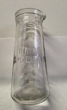 Vintage Glass Urine Specimen Bottle picture