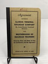 1949 Illinois Terminal Railroad St Louis Electric Terminal Div Railway Agreement picture