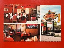 BAMBOO INN RESTAURANT ~ CORNWALL~ 1960s Vintage UNPOSTED Postcard ONTARIO CANADA picture