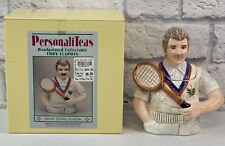 *MINT* 1994 PersonaliTeas Teapot 6” Male Tennis Player by Omnibus Fitz & Floyd picture