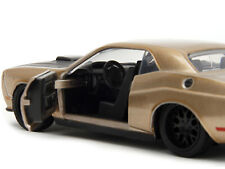 2012 Dodge Challenger SRT8 Gold Metallic with Black Hood 