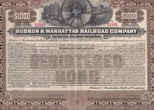 1930s Hudson & Manhattan Railroad $1,000 5% Adjustment Income Bond picture