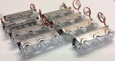 Whelen Justice LED LIGHTBAR Con 3 AMBER set of 8 NEW picture