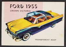 Crown Victoria 1954 Topps World on Wheels Card High Numbers #180 (EX Smudge ) picture