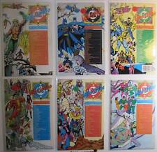 Who's Who Lot of 6 #1,2,3 Newsstand,4,5,7 DC Comics (1985) 1st Print Comic Books picture