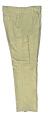 Combat Trouser Fine Cotton BW German Army EU Made Washed Fabric Beige XL 38