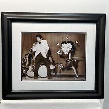 Betty Boop & Elvis Limited Edition Serigraph Collectible Animation Art COA picture