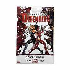 Fearless Defenders 1: Doom Maidens - Paperback, by Bunn Cullen - Very Good picture