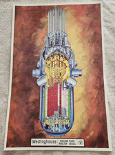 Westinghouse Nuclear Plant Reactor Vessel Poster Very Nice picture