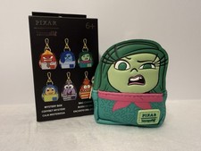 NIB Loungefly Disney Inside Out Disgust Mini Bag Charm Mystery Box Green/Pink picture