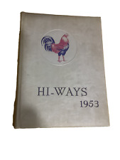 1953 High School yearbook HI-WAYS Edmonds High School SumterSC  Bobby Richardson picture